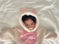 韓國童裝 25秋冬 | JE25412 Bear Bear Baby Suit