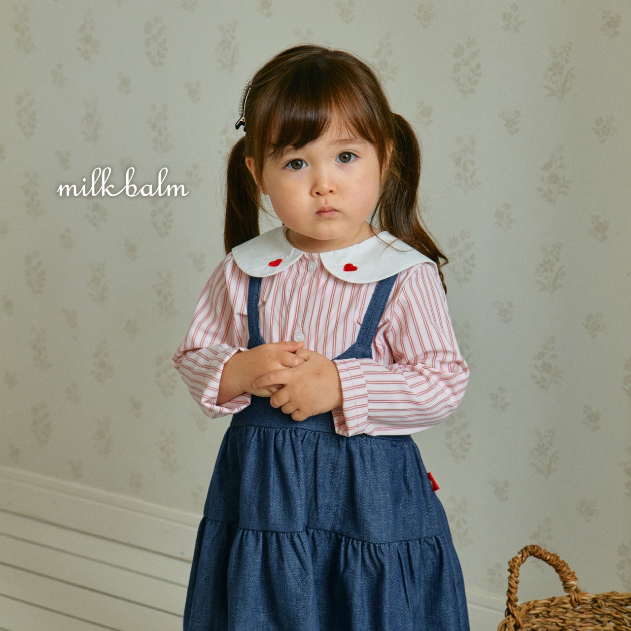 現貨▷  韓國童裝 25秋 | MK25304 Blouse (90/100)