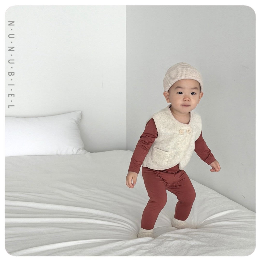 26FW| BABY Candy Fleece Vest 背心