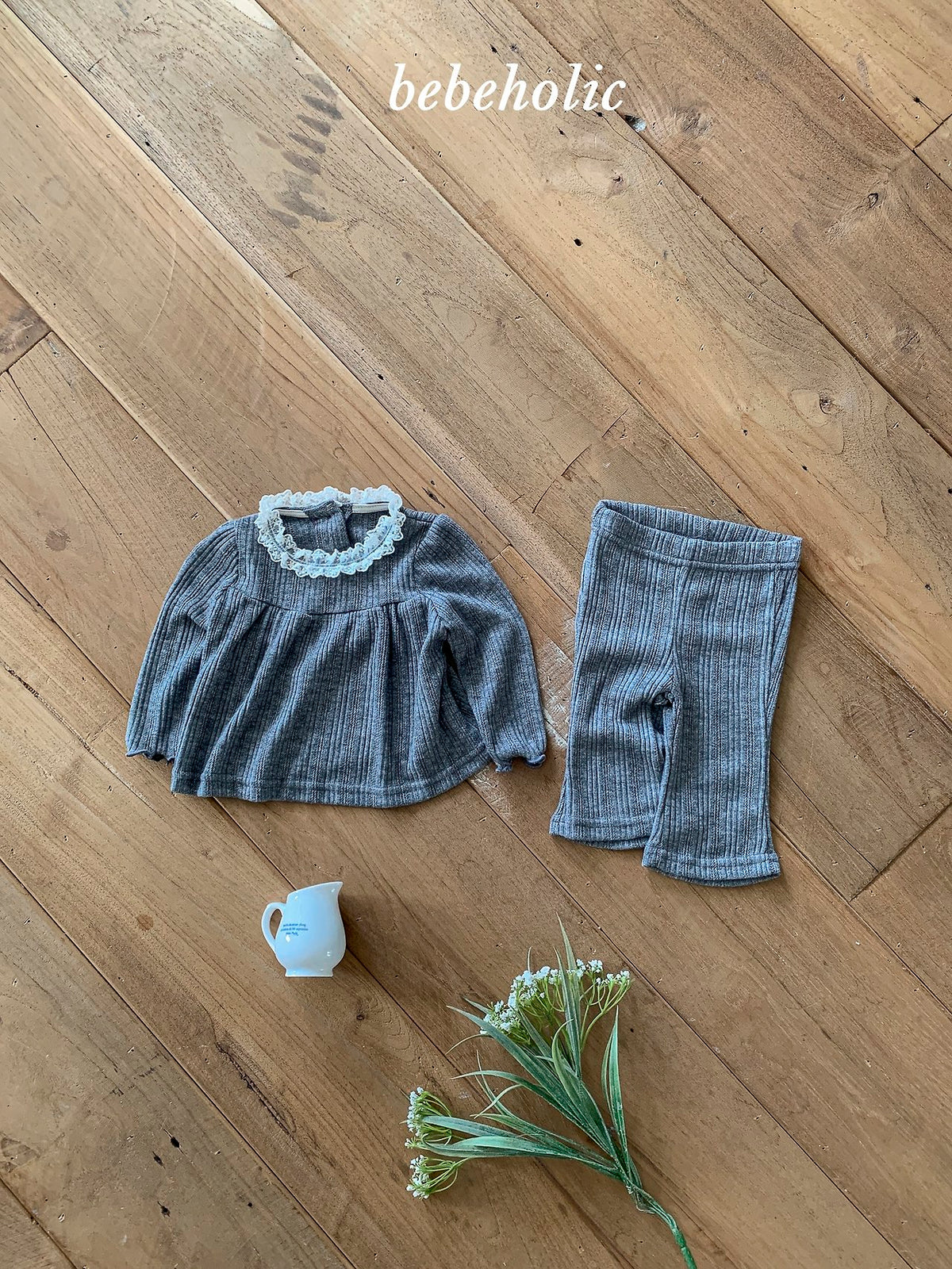 韓國童裝 26秋團購| BH20 Morning Shirring Set 套裝