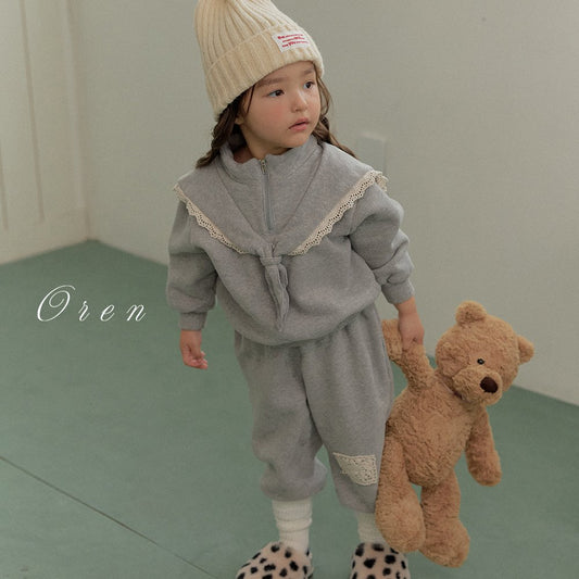 現貨▷  韓國童裝 25秋冬 | OR25571 Laura Serra top and bottom