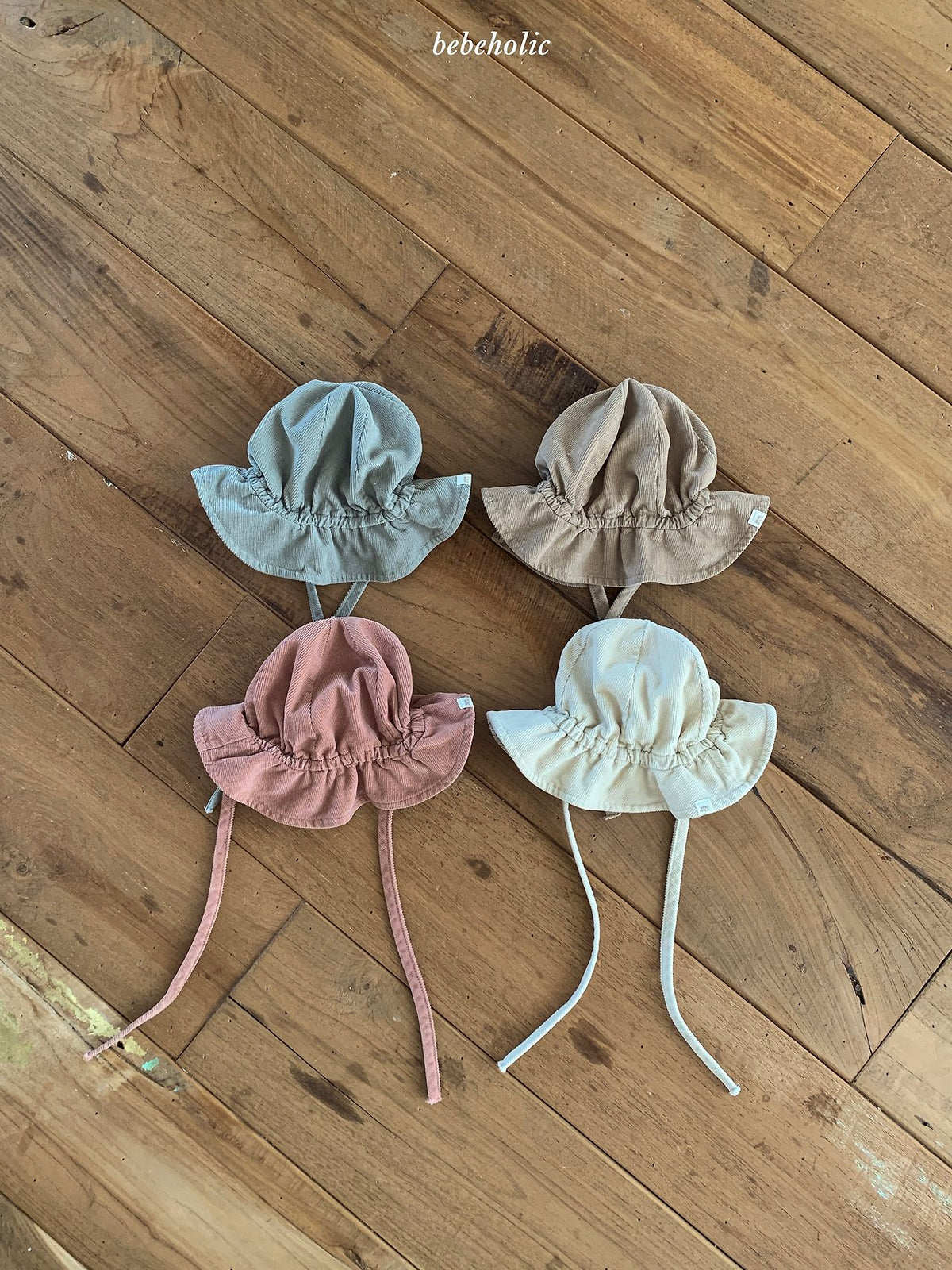 韓國童裝 26秋團購| BH09 Latte Bucket Hat 配飾
