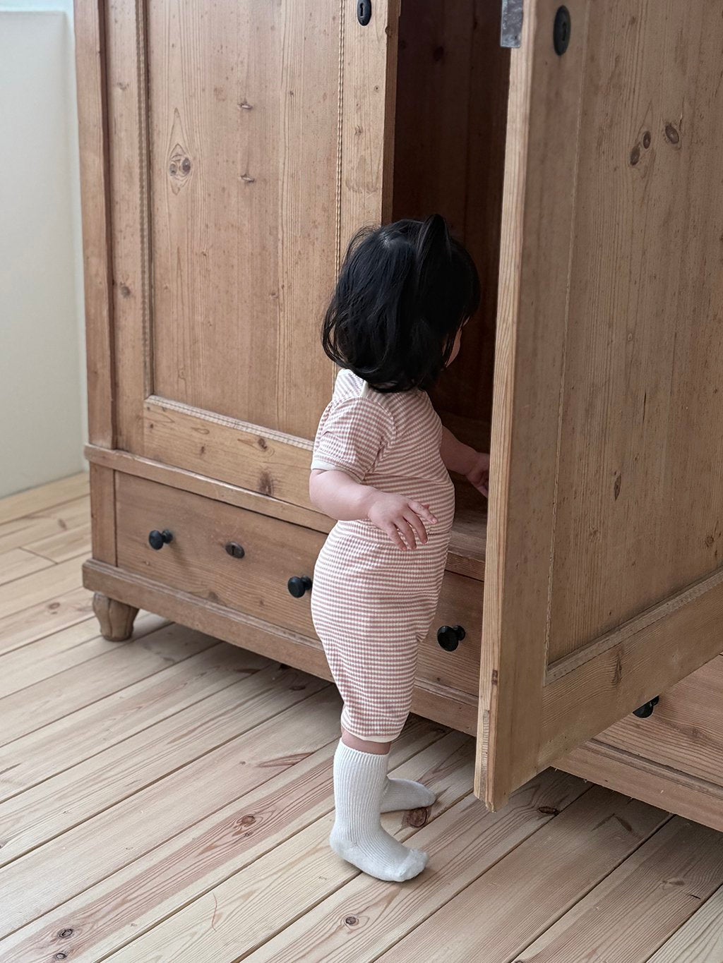 韓國童裝 26夏| HM19 Pastel Ribbed Loungewear Set