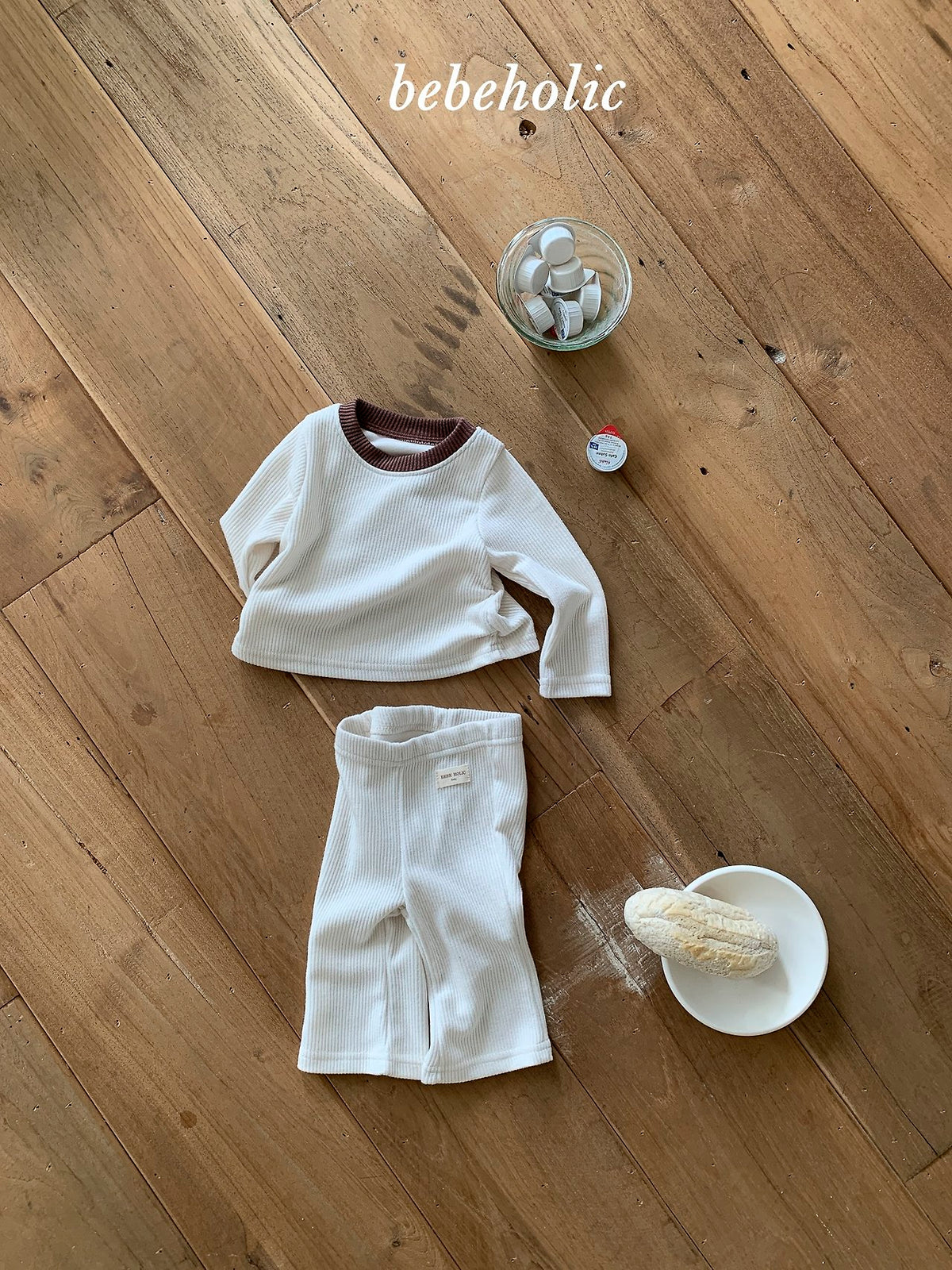 韓國童裝 26秋團購| BH19 Pepper Shirring Set 套裝