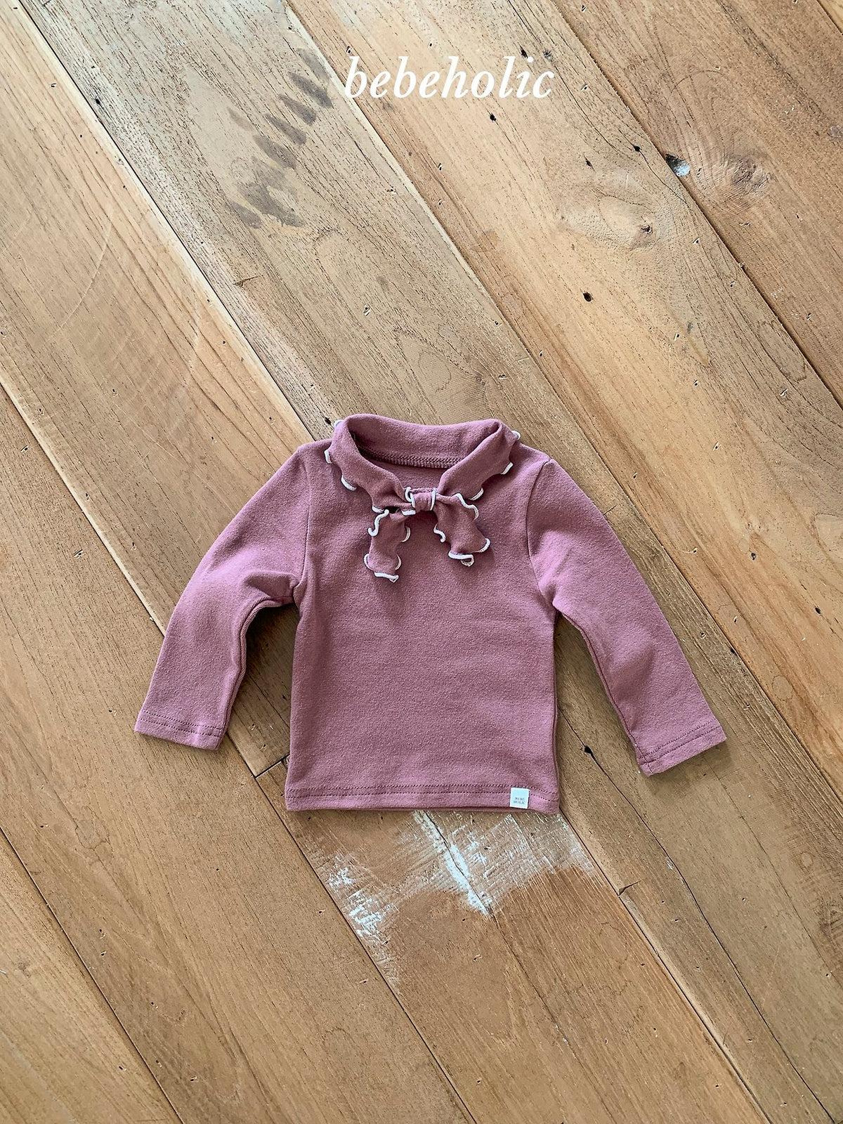 韓國童裝 26秋團購| BH21 Tie Tee 上衣