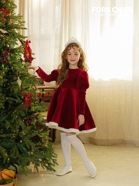 聖誕系列 Christmas | Mary Snow White One Piece