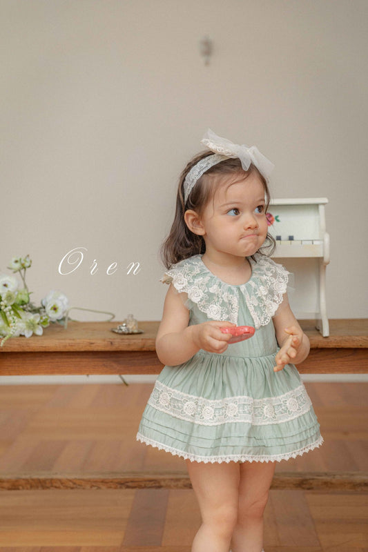 現貨▷ 韓國童裝 25夏 | OR252108 Marcel Love Baby Suit (90)