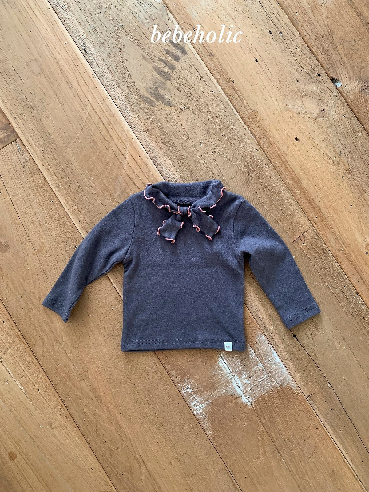 韓國童裝 26秋團購| BH21 Tie Tee 上衣