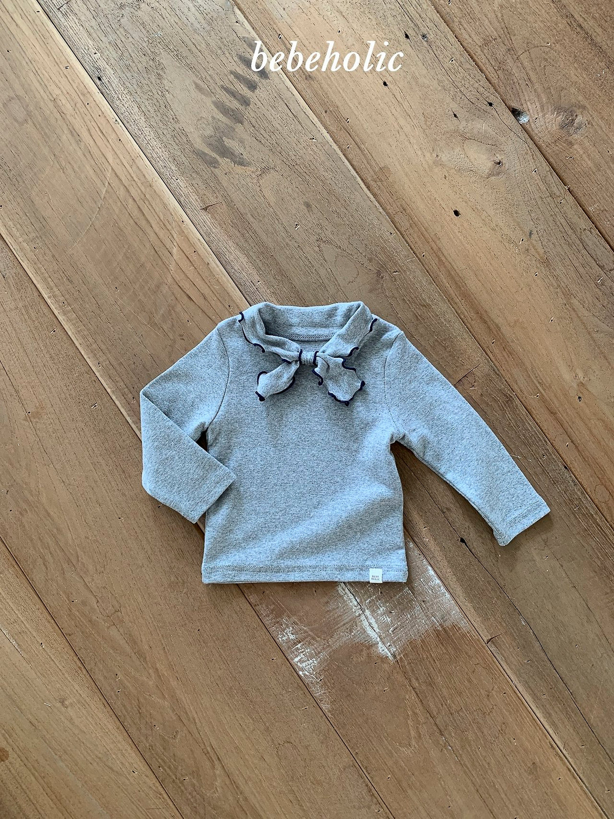 韓國童裝 26秋團購| BH21 Tie Tee 上衣