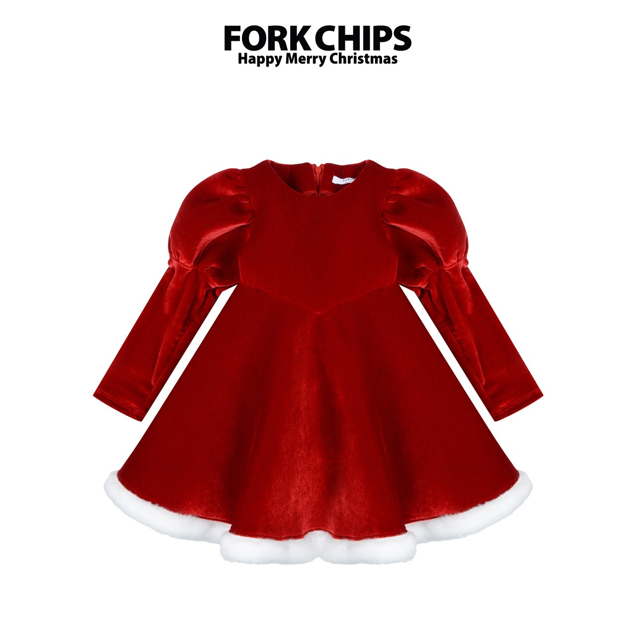 聖誕系列 Christmas | Mary Snow White One Piece