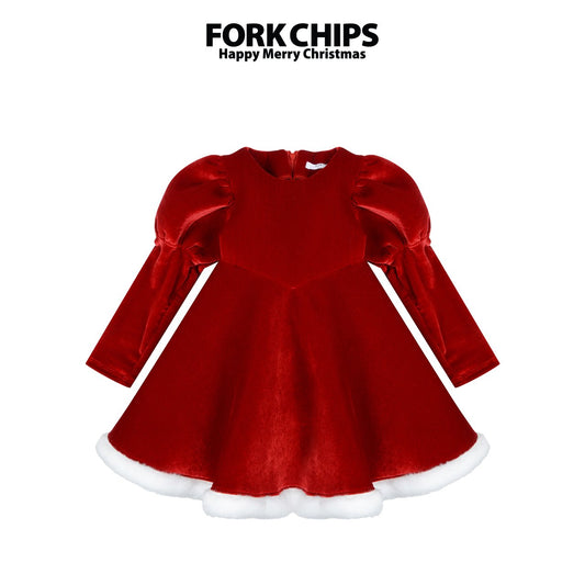 聖誕系列 Christmas | Mary Snow White One Piece