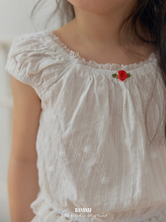 韓國童裝 26夏 | BJ02 ROSE BLOUSE