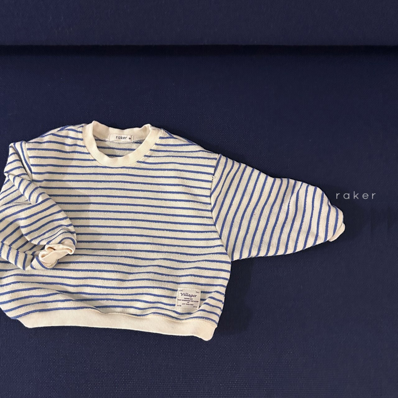 韓國童裝 26春 | RA23 Timothy Striped T-Shirt (80-130cm)