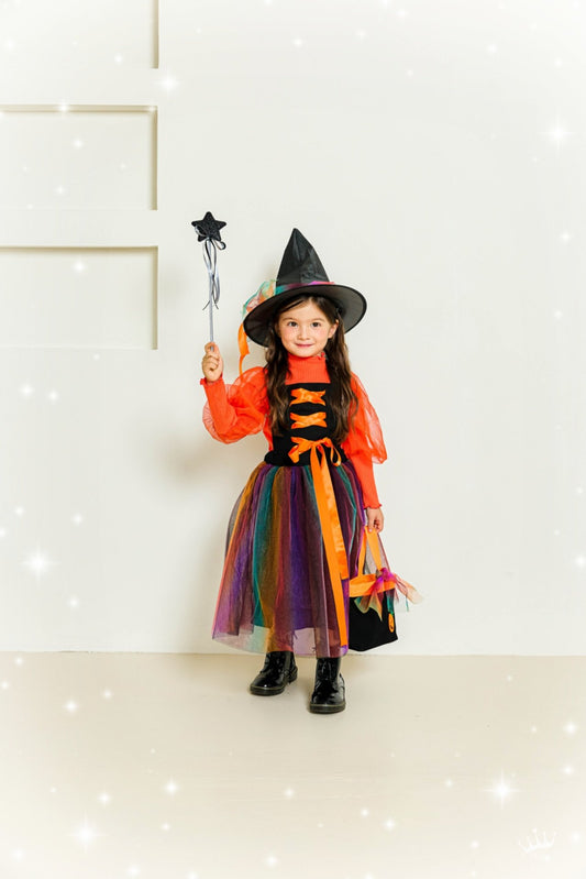 Halloween 萬聖節系列 > 女巫裙 (Blouse + Dress)