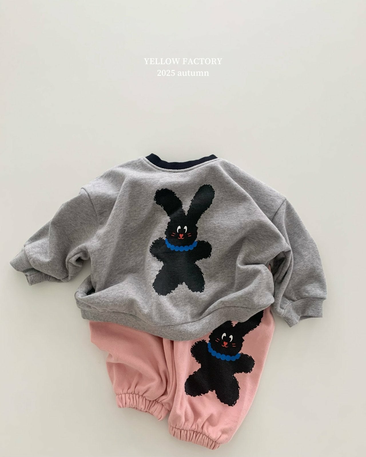 韓國童裝 25秋 | YF25317 Bunny Tee
