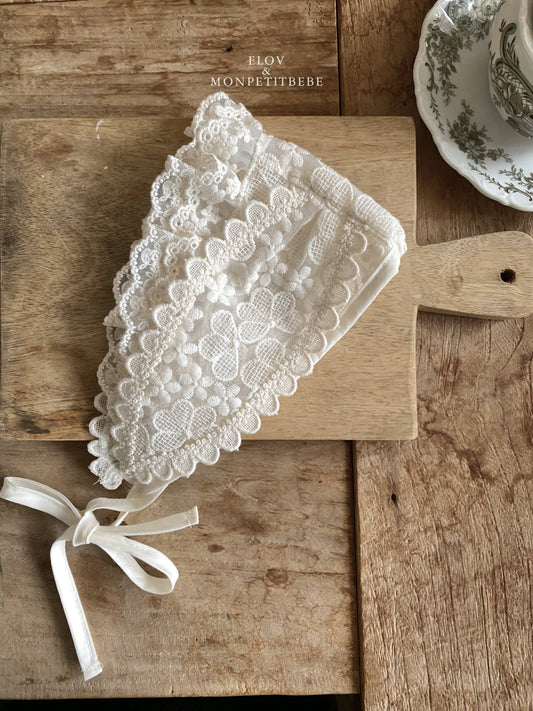 韓國童裝 25秋 | MP25302 Lace Rabbit Hairband