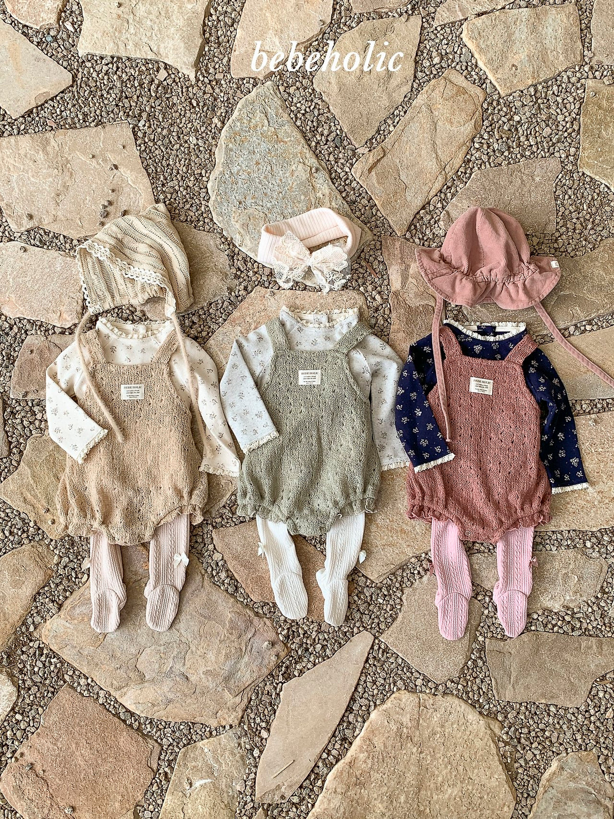 韓國童裝 26秋團購| BH45 Honey Knit Suit 連身衣