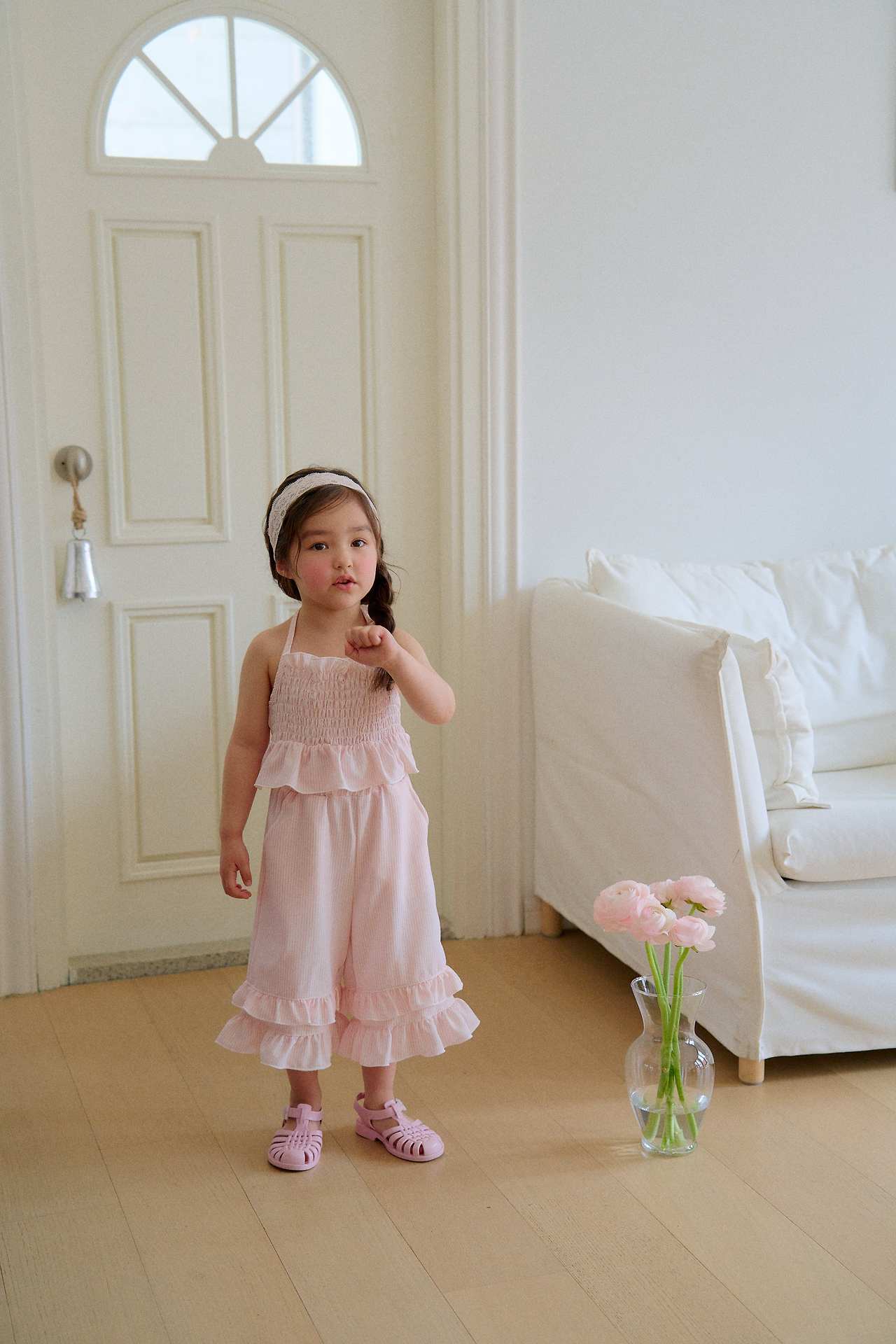 韓國童裝 26夏| CS01 Sophia Top and Frill Pants