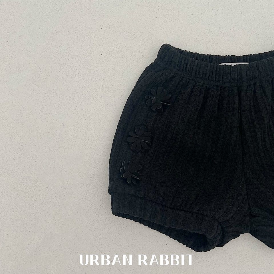 韓國童裝 25秋 | UR25322 Flower Short Pants