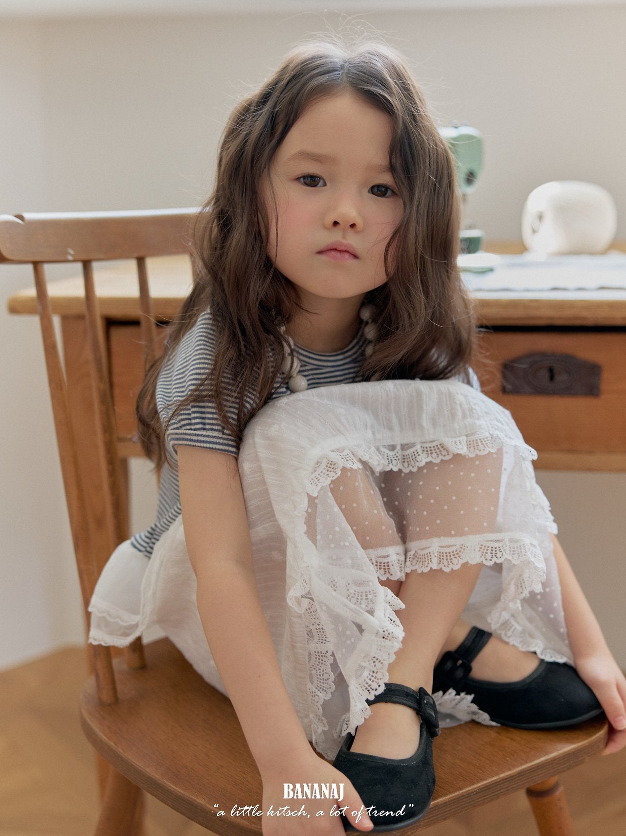 韓國童裝 26夏 | BJ01 ROSE SKIRT