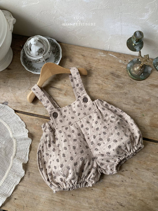 韓國童裝 25秋 | MP25303 Floral Baby Suit