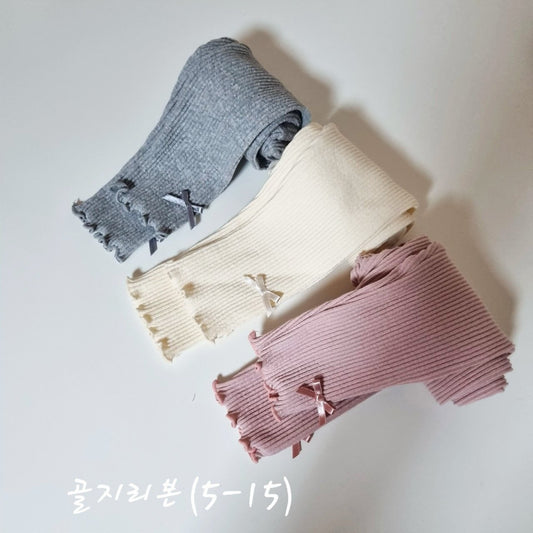 現貨▷ 韓國童裝 25秋 | HU25303 Ribbon Leggings