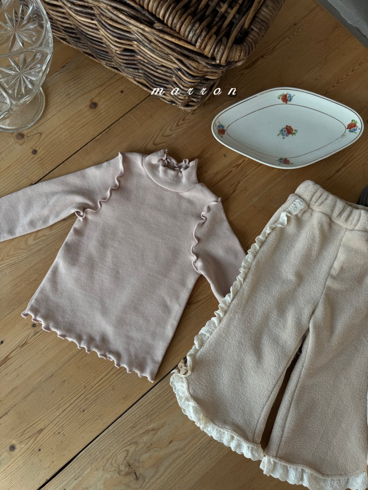 韓國童裝 25秋冬 | MA25429 LAO BASIC TEE (BABY & KIDS)