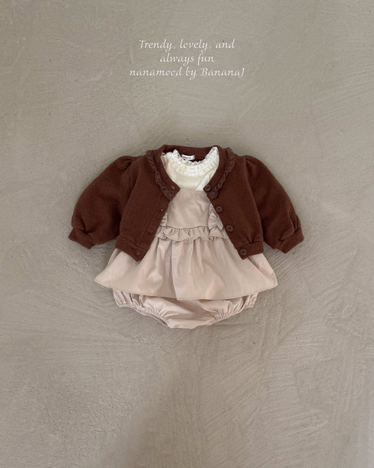 韓國童裝 25秋 | BJ25306 Blooming Baby Suit