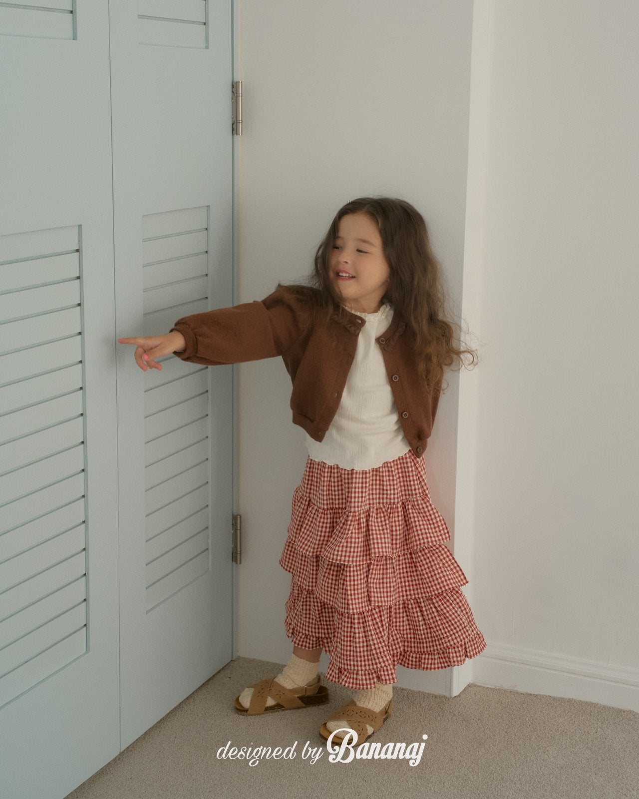 韓國童裝 25秋 | BJ25331 Kids Cake Skirt