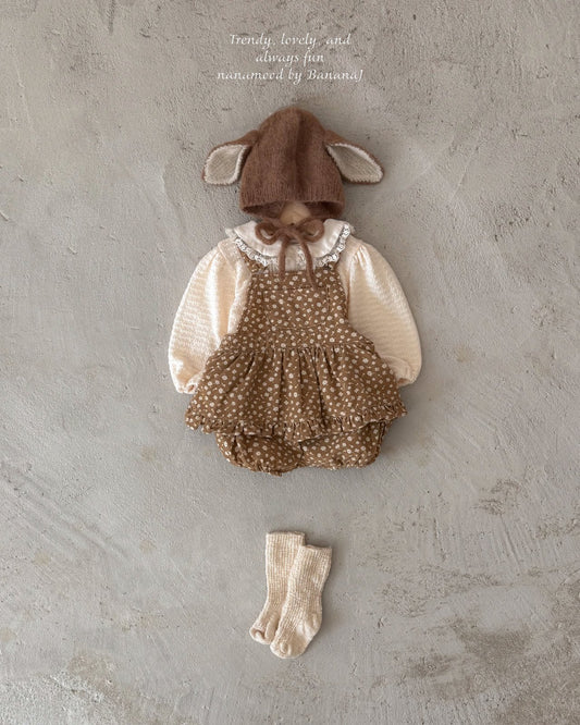韓國童裝 25秋 | BJ25317 Baby Garden Bloomer