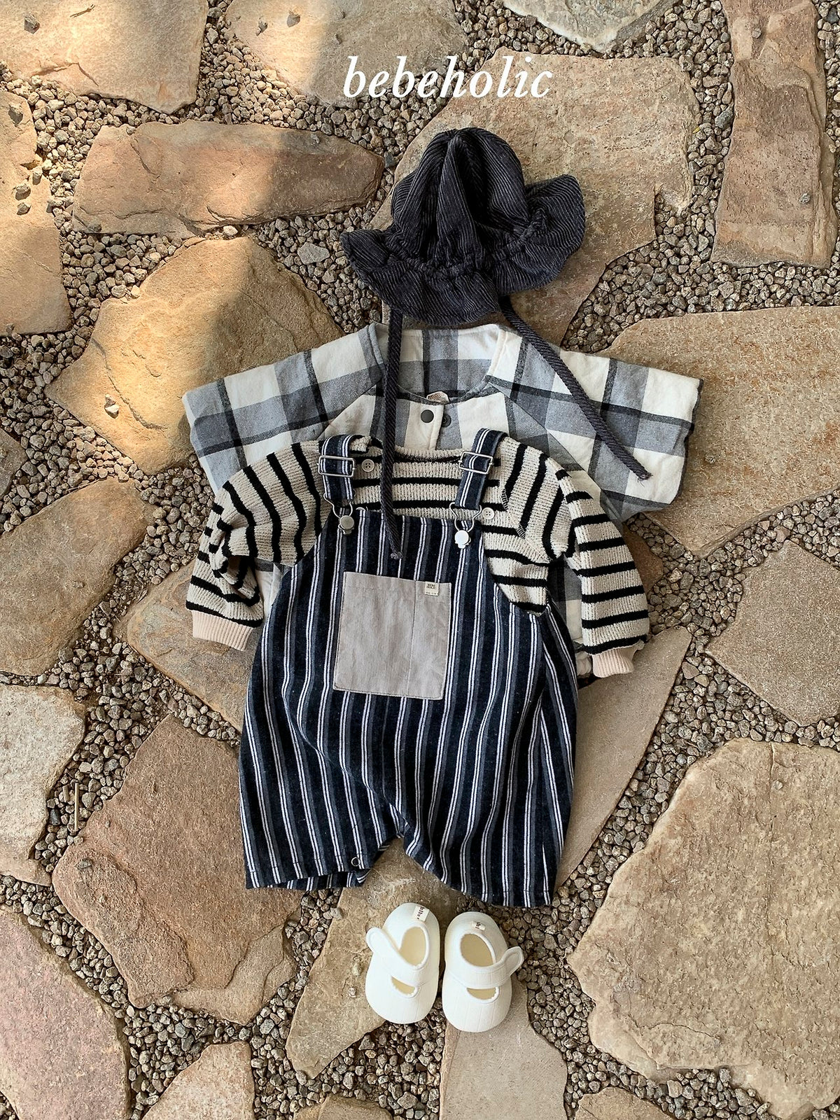 韓國童裝 26秋團購| BH51 More St Overall Suit 連身衣