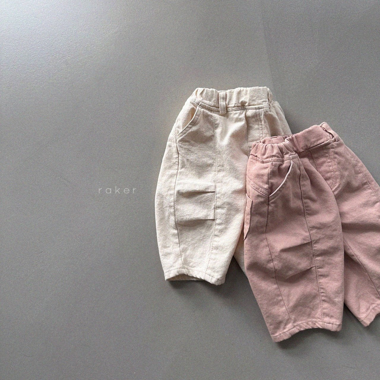 韓國童裝 26春 | RA16 Loopy Pleated PT (80-130cm)