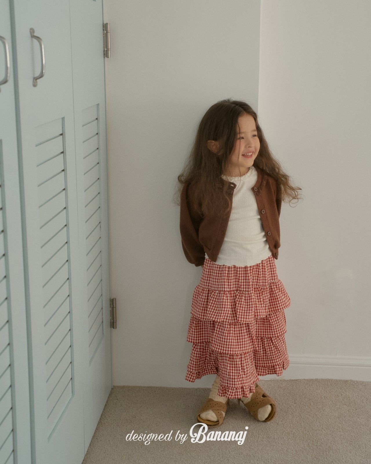 韓國童裝 25秋 | BJ25355 Kids Coffee Cardigan