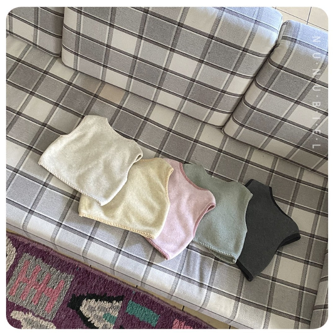 26FW| BABY Candy Fleece Vest 背心