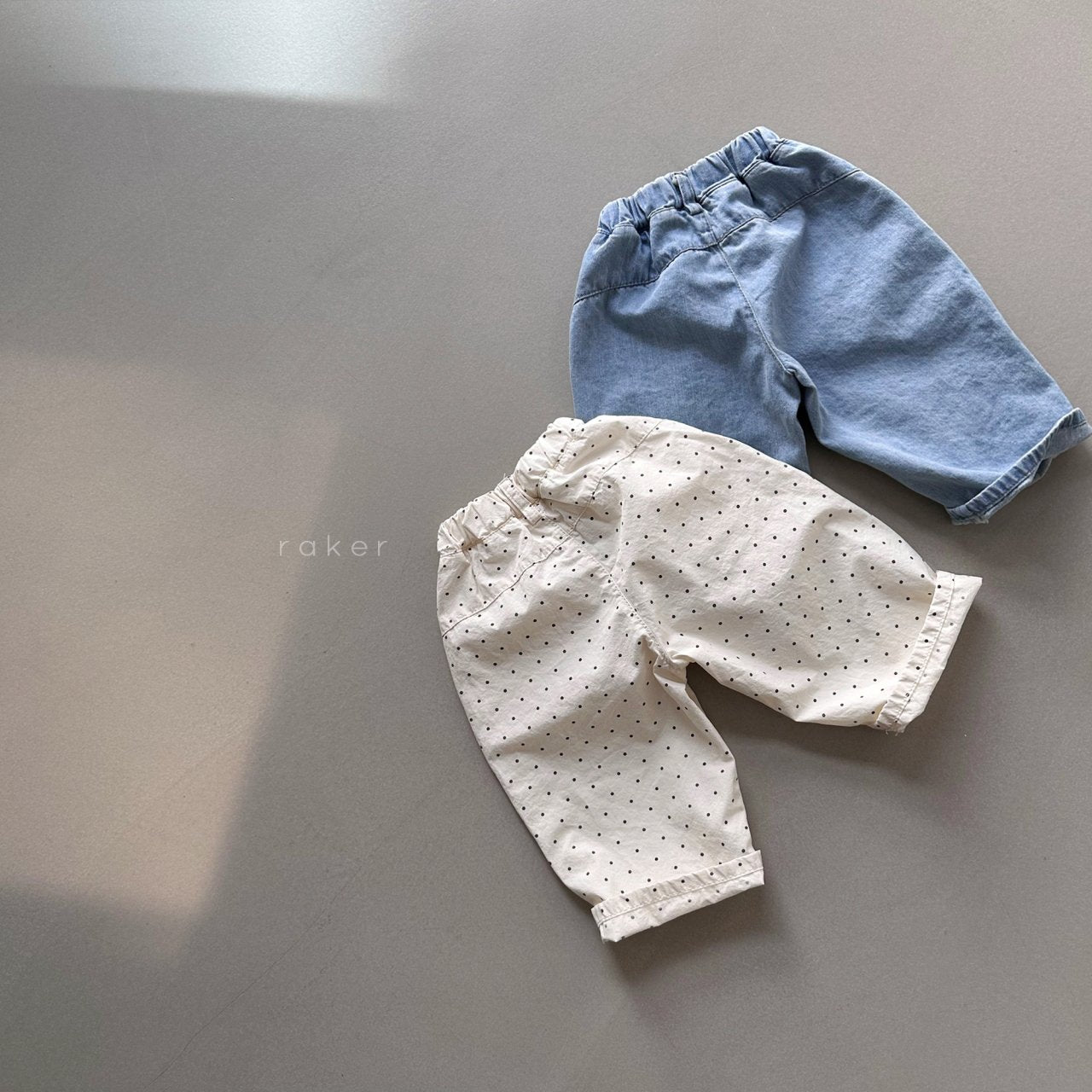 韓國童裝 26春 | RA07 Frill Pocket PT (80-130cm)