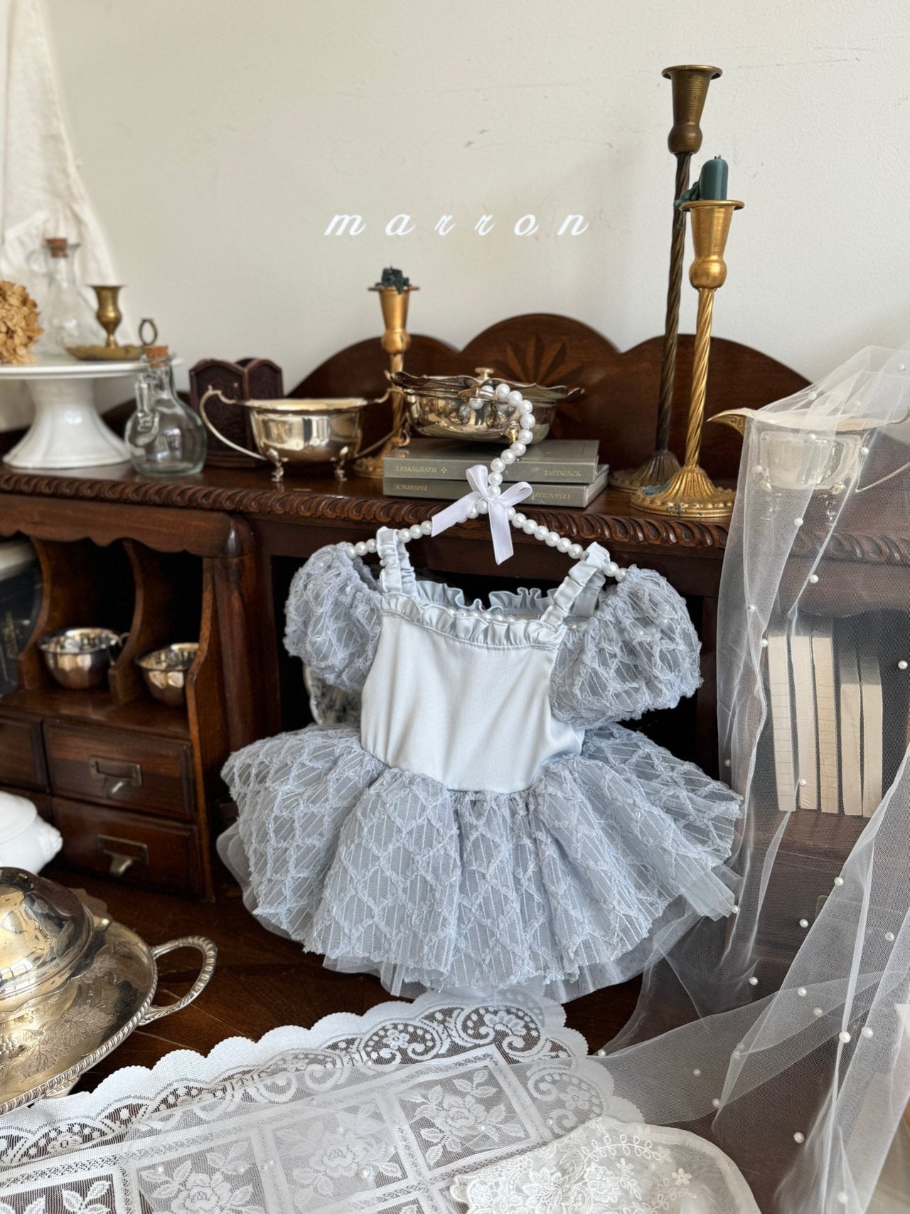 【現貨】韓國童裝 Aria Baby Suit (6m 百日之選)