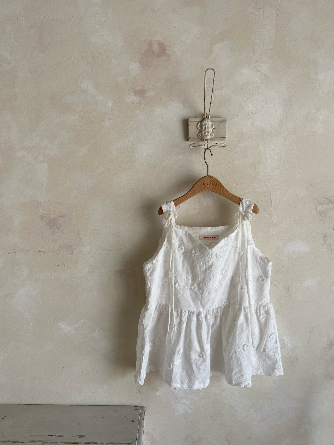 韓國童裝 26夏| AN01 Blanc Floral MOM Blouse 親子裝