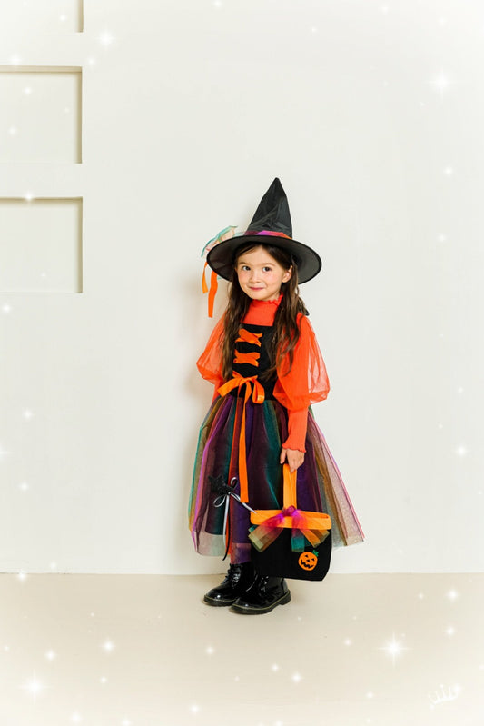 Halloween 萬聖節系列 > 女巫裙 (Blouse + Dress)