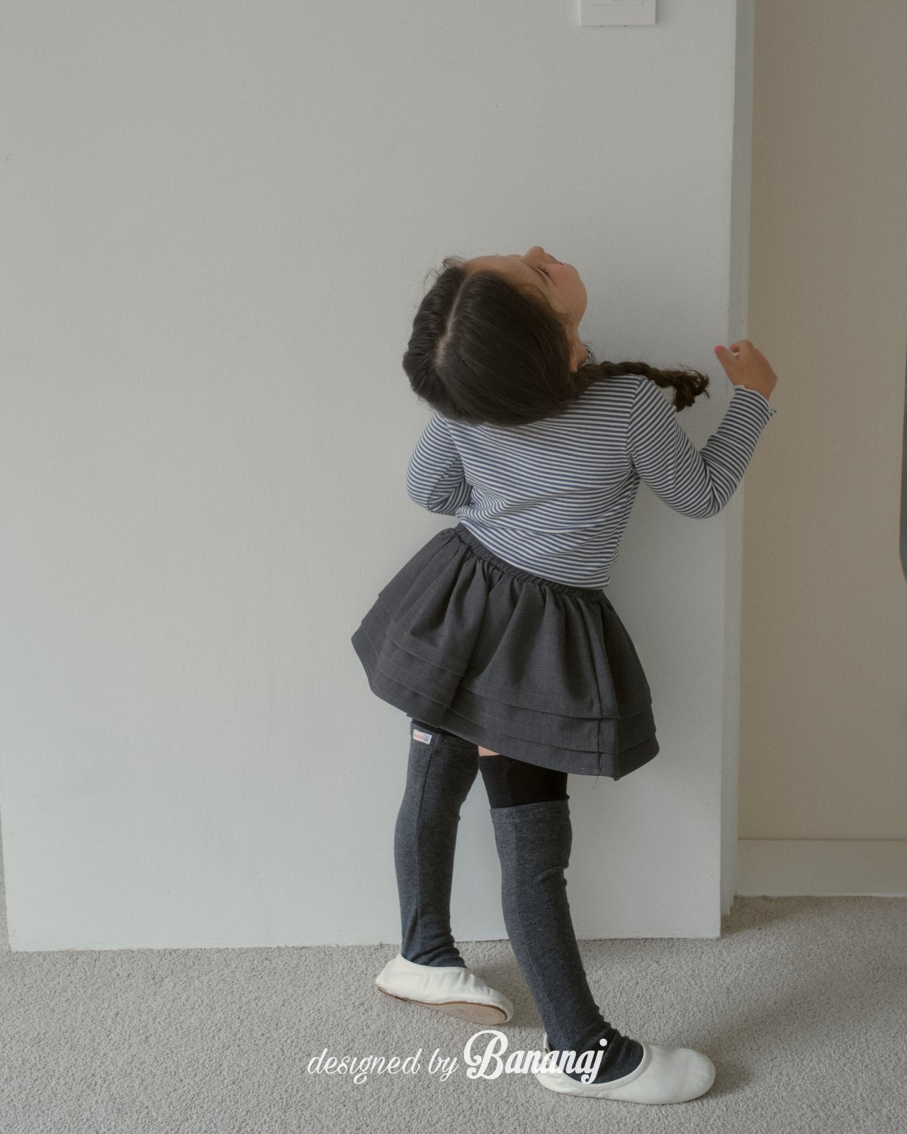韓國童裝 25秋 | BJ25360 Kids Over-Knee Socks