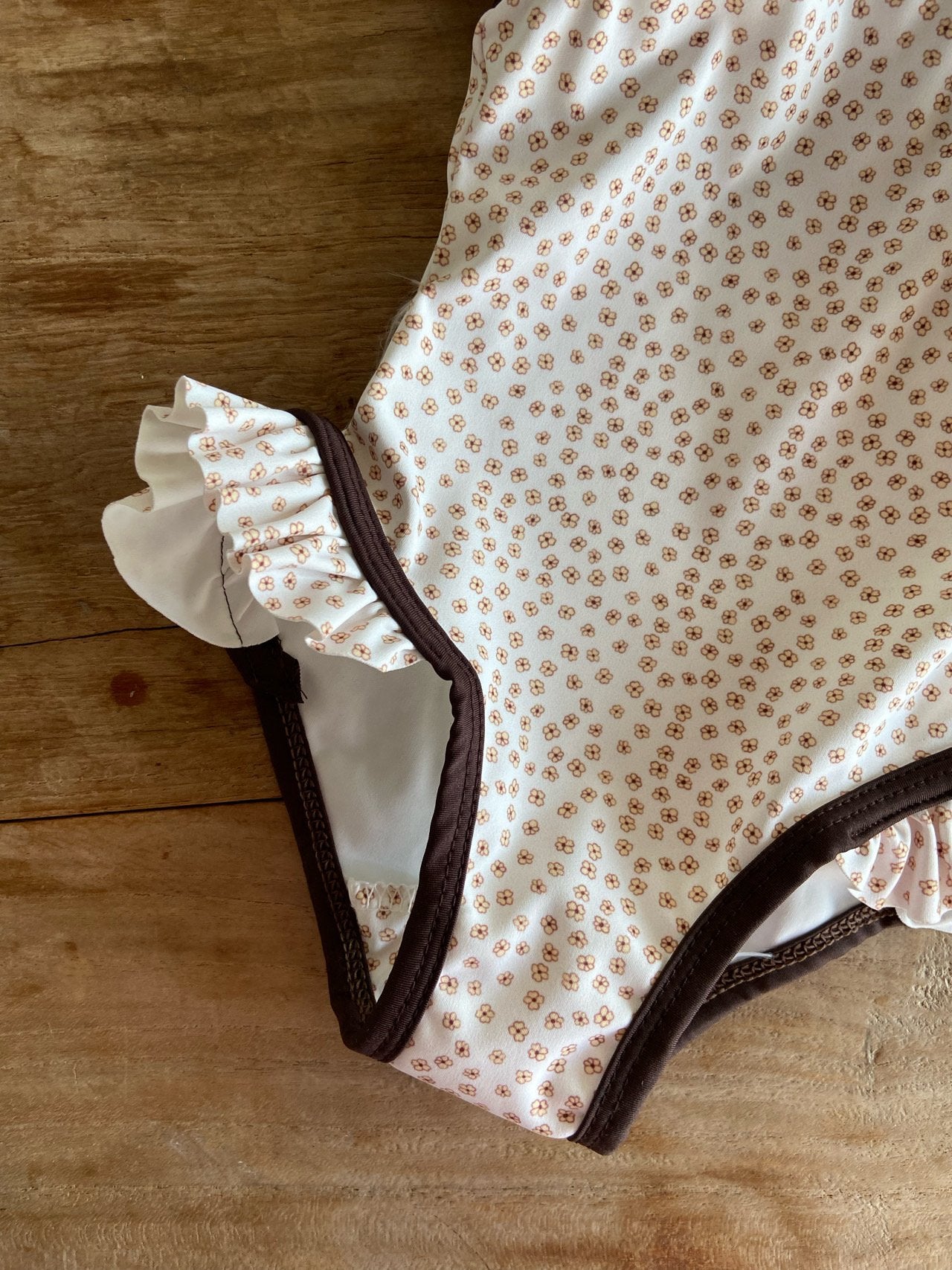 韓國童裝 26夏| AN07 Anne Swimsuit with Bonnet - Bebe