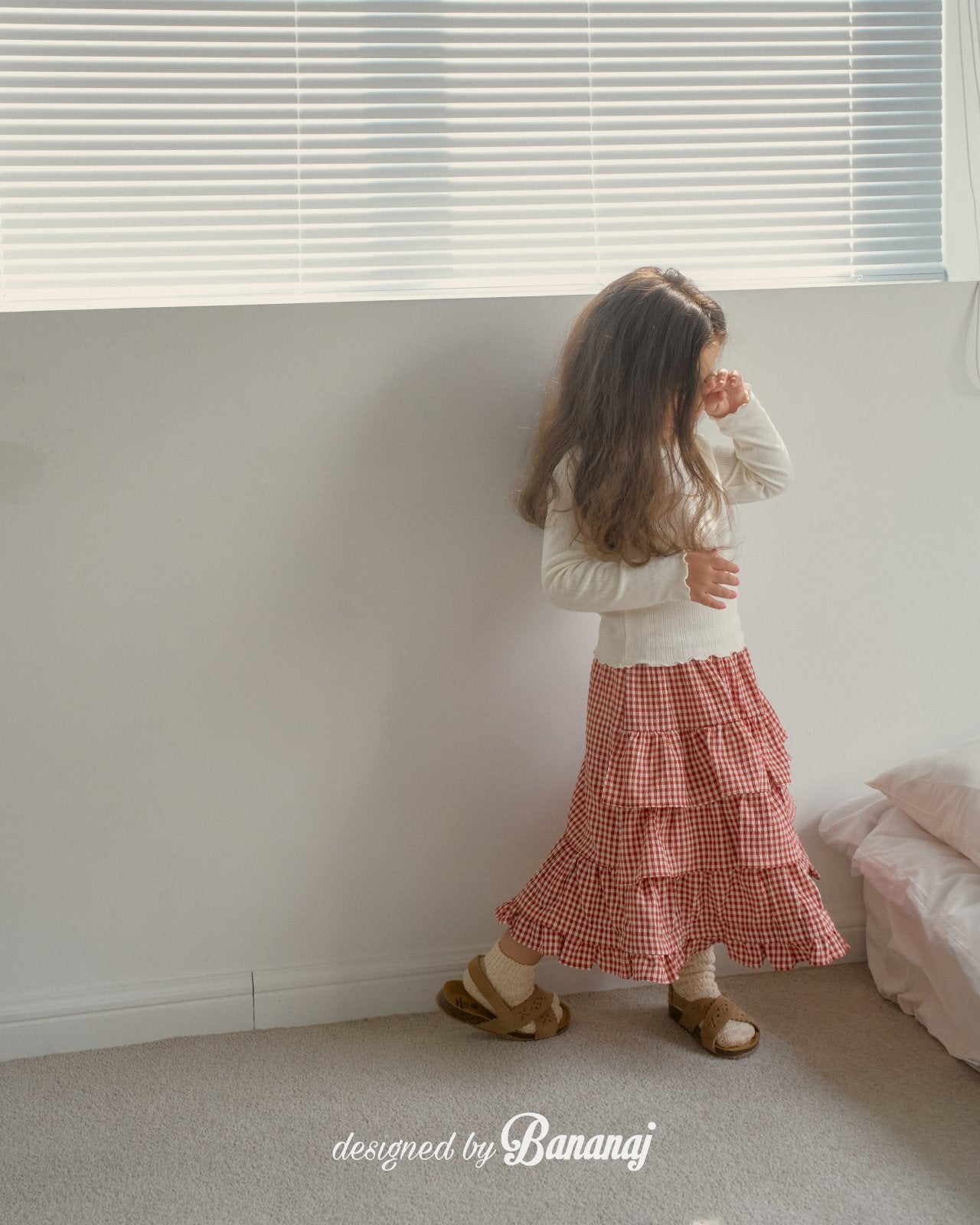 韓國童裝 25秋 | BJ25331 Kids Cake Skirt