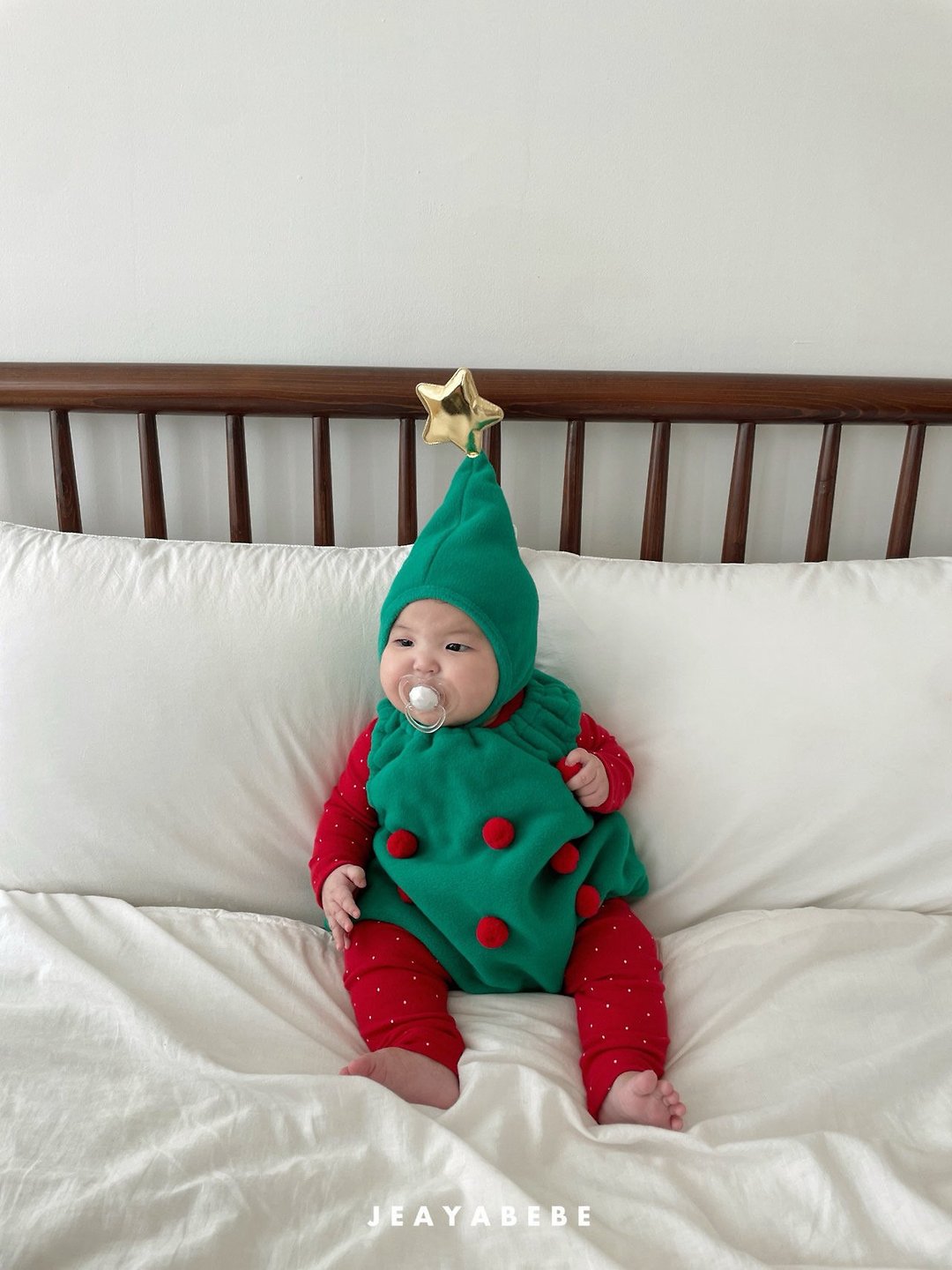 韓國童裝 25秋冬 | JE25407 Tree 2-set (Suit+Hat)