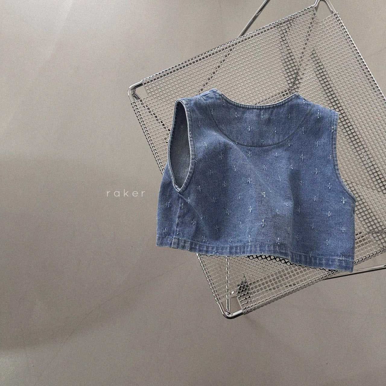 韓國童裝 26春 | RA15 Button-Loop Vest (80-130cm)