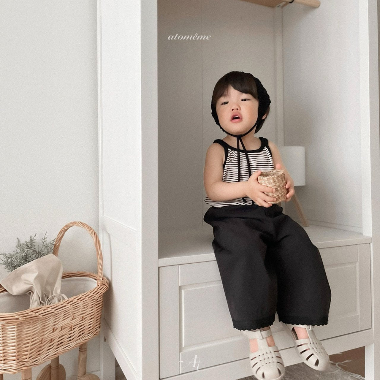 韓國童裝 25夏 | AT252018 lace Pants (baby and kids)