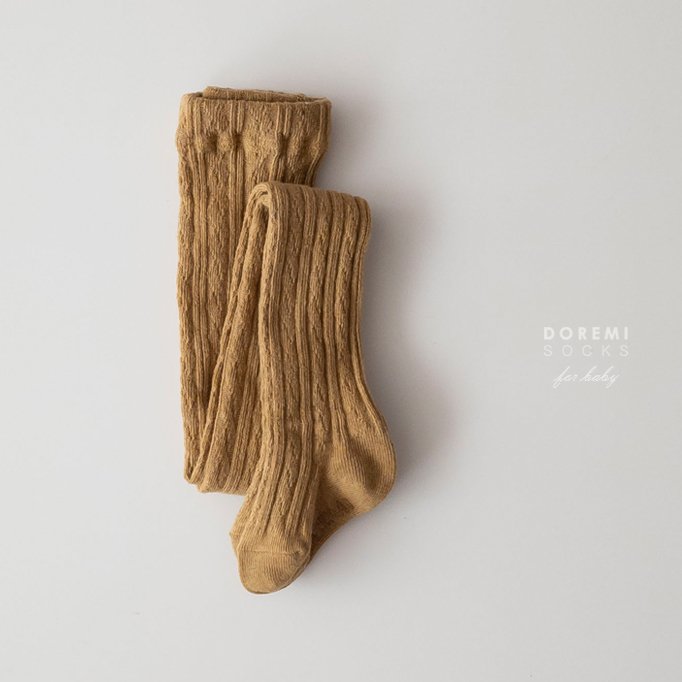 現貨▷DOREMI SOCKS | Cable Tights 褲襪 3號（16CM 5-6歲)　