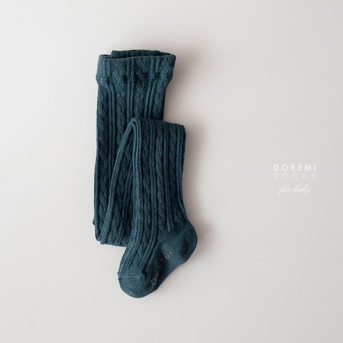 現貨▷DOREMI SOCKS | Cable Tights 褲襪 3號（16CM 5-6歲)　