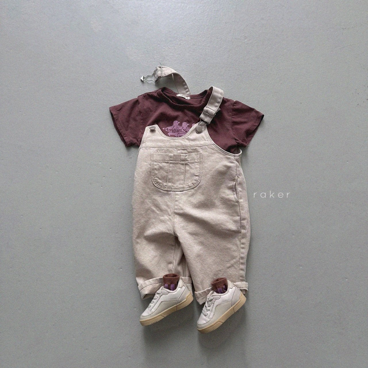 韓國童裝 26春 | RA22 Penguin T-Shirt (80-130cm)