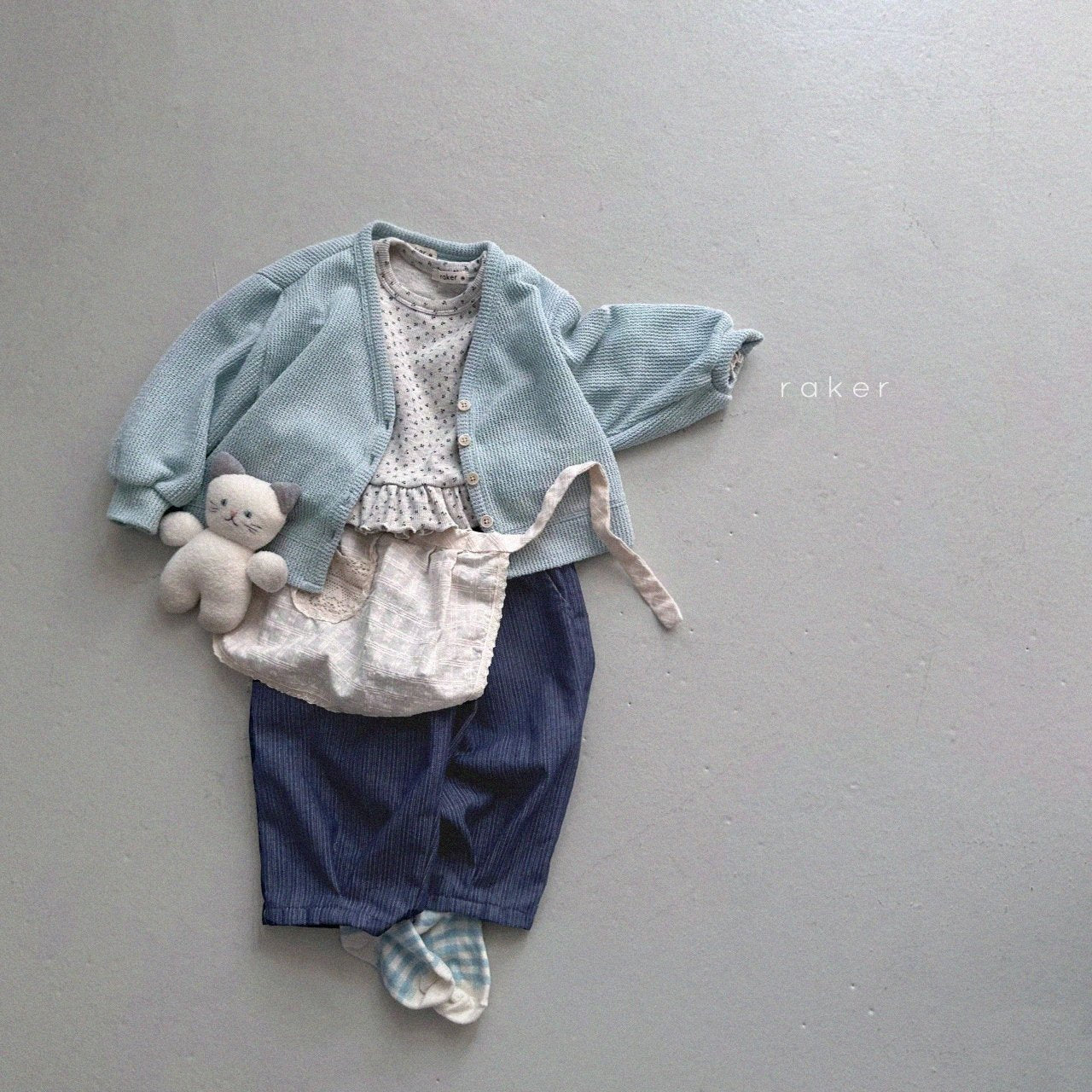 韓國童裝 26春 | RA12 Yole Frill T-Shirt (80-130cm)