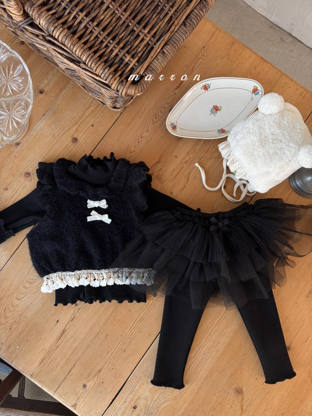 韓國童裝 25秋冬 | MA25429 LAO BASIC TEE (BABY & KIDS)