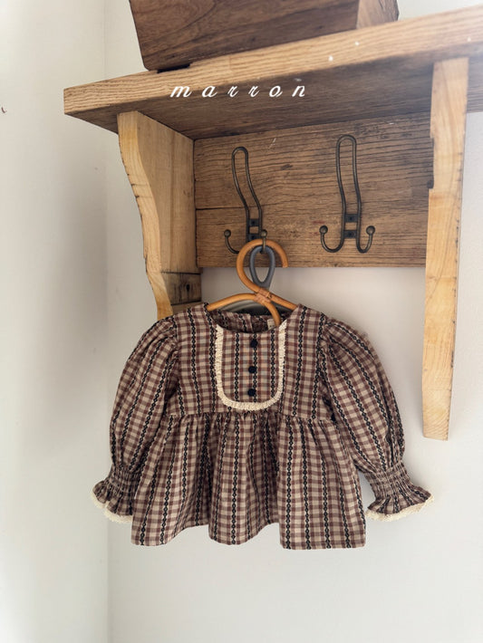 韓國童裝 25秋 | MA25348 Coco Blouse  (Baby & Kids)